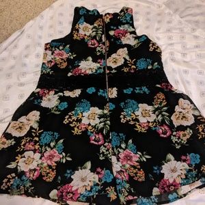 Xhilaration Floral Romper